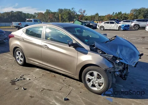 2014 Hyundai Elantra Se from USA, damaged, VIN 5NPDH4AEXEH508997